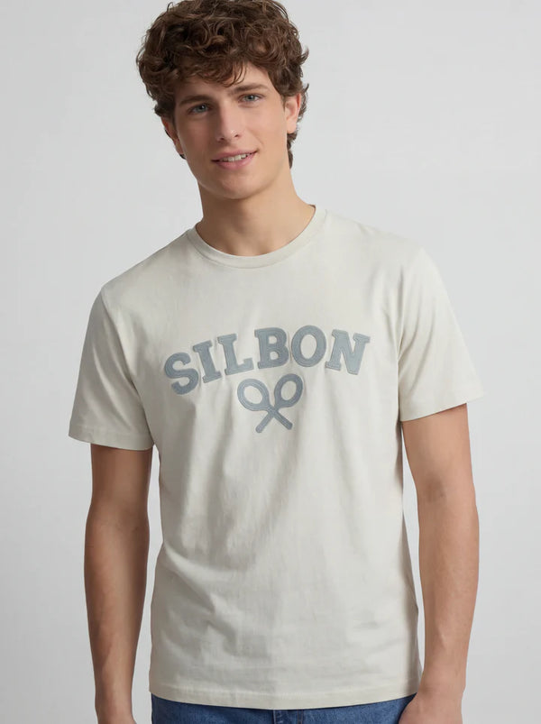 Silbon Camiseta Raqueta Media Verde Claro