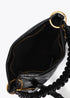 Bandolera Pequeña con Detalle de Asa Trenzada Negro LF2604028