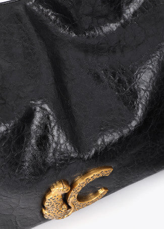 Shopper con Detalle de Asa Trenzada Negro LF2604026
