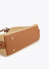 Shopper Combinado Efecto Rafia Asa Troquelada Logo Crudo Lola Casademunt LS2604056