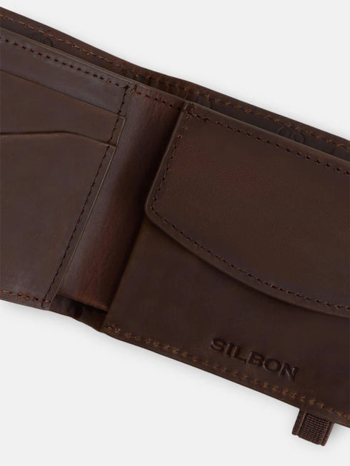 Silbon Cartera Piel Multiraquetas Marron
