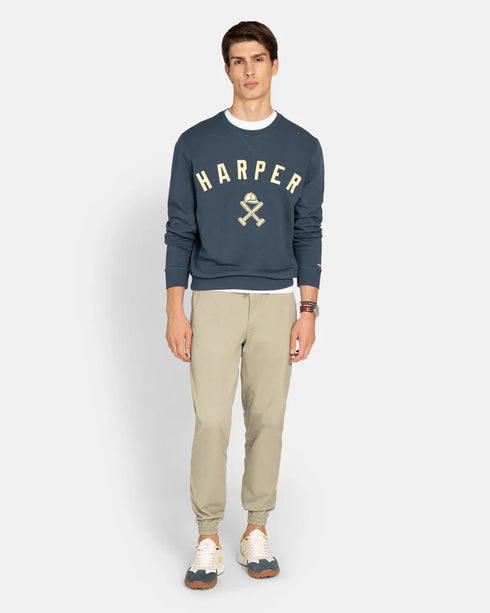 Harper & Neyer Sudadera New England Navy Gray 404326010.000480
