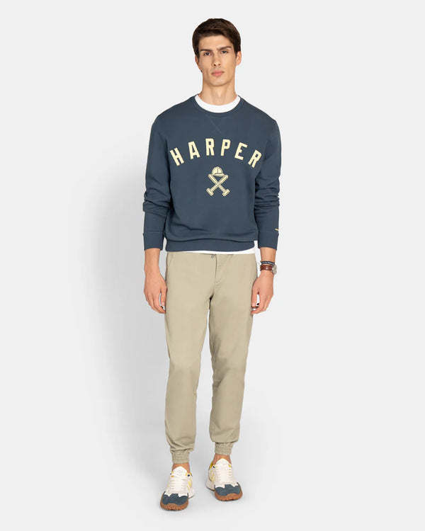 Harper & Neyer Sudadera New England Navy Gray 404326010.000480