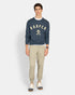 Harper & Neyer Sudadera New England Navy Gray 404326010.000480