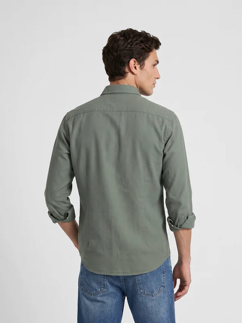 Silbon Camisa Sport Estructura Verde