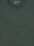 Silbon Camiseta Lisa Minilogo Parche Khaki