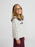 Silbon Camiseta Girl Cuello Bobo Rayas Azul y Blanco