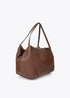 Shopper Efecto Piel Multi Tachas Marron Lola Casademunt
