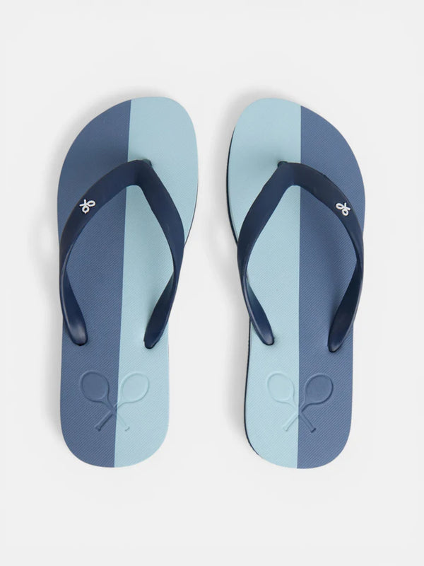 Silbon Chanclas Raqueta Bicolor Azul