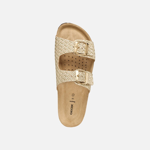 Sandalias Geox Lt Gold D35LSL