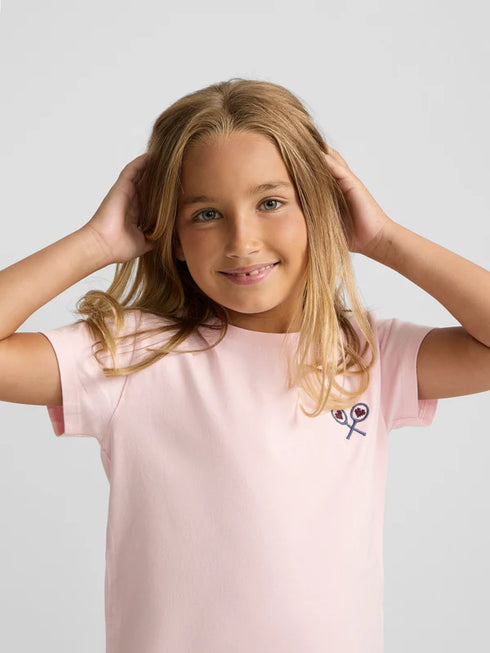 Silbon Camiseta Girl Lucky Love Rosa