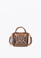 Bolso Bombonera Animal Print Marron-Negro LF2604016