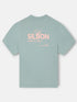Silbon Camiseta Special Fit Silbon Classic Society Verde Gris