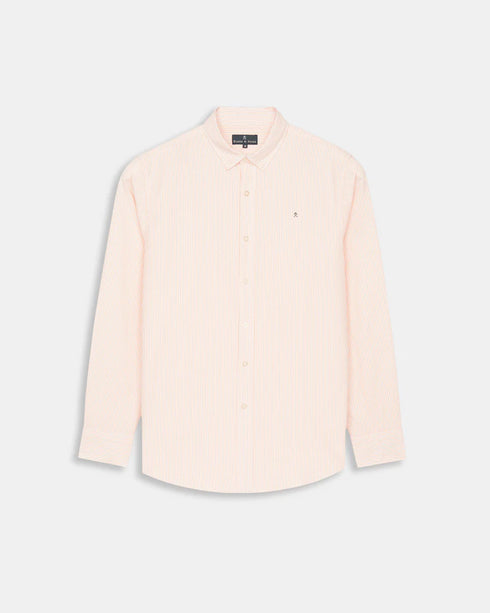 Harper & Neyer Camisa Mediterraneo Striped Oxford Coral Peach 201326017.000710