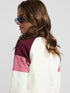 Silbon Sudadera Girl Cuello Alto Tricolor Rosa y Crudo