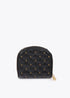 Monedero Efecto Piel Acolchada con Mini Tachas Negro LF2612003