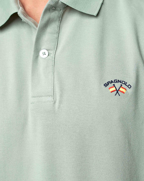 Polo Pique Liso Basico 000072 Spagnolo