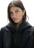 Americana Tecnica con Chaleco Nylon Acolchado Interior Negro-Negro Lola Casademunt