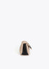 Bandolera con Solapa Canvas y Efecto Piel Crudo-Negro Lola Casademunt LS2604077
