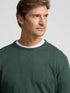Silbon Jersey Cuello Redondo Verde Oscuro