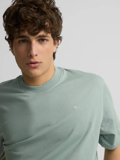 Silbon Camiseta Special Fit Silbon Classic Society Verde Gris