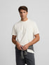 Silbon Camiseta Silbon Patch Tono Crema