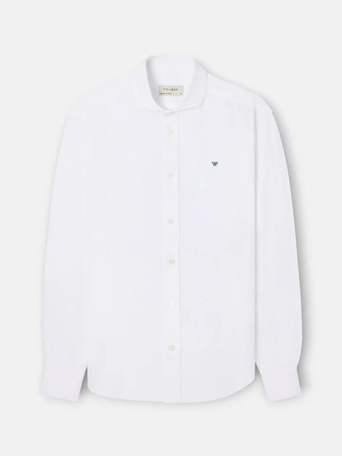 Silbon Camisa Sport Lino Blanca