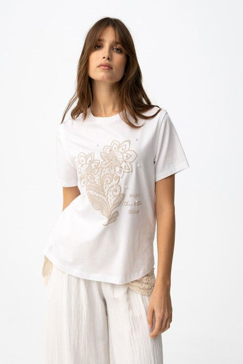 Camiseta Manga Corta Mujer Angel 001 Tiffosi