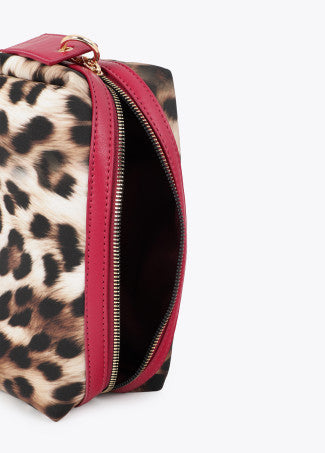 Neceser Estampado Animal Print Parche Personalizado Crudo-Multicolo Lola Casademunt