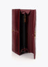 Billetero Efecto Cocodrilo Burdeos LF2612008