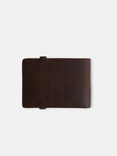 Silbon Cartera Piel Multiraquetas Marron