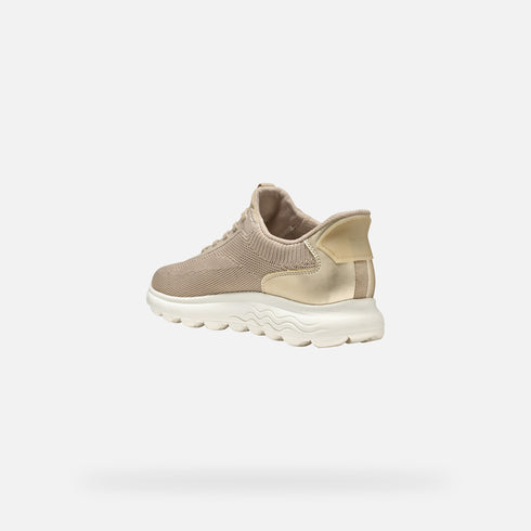 Zapatillas Geox Lt Taupe/lt Gold D557MA