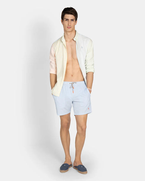 Harper & Neyer Bañador Seersucker Sky Blue 909326003.000411