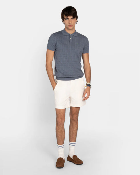Harper & Neyer Polo Cable Knit Blue Shadow 403326021.000460