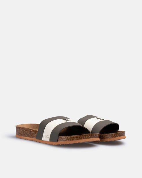 Harper & Neyer Chancla Cork Pool Olive Shadow 703326005.000923