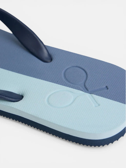 Silbon Chanclas Raqueta Bicolor Azul