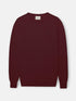 Silbon Jersey Cuello Redondo Burdeos