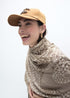 Gorra en Tejido con Lc Cristales Marron Lola Casademunt