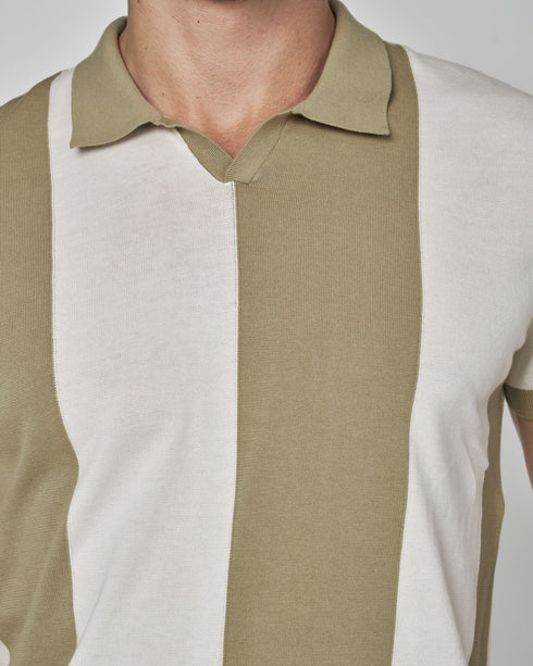 Polo Rayas Bicolor 008210 Spagnolo