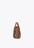 Bolso Bombonera Animal Print Marron-Negro LF2604016
