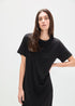 Vestido Animal Posicionado con Strass Negro Lola Casademunt LS2616150