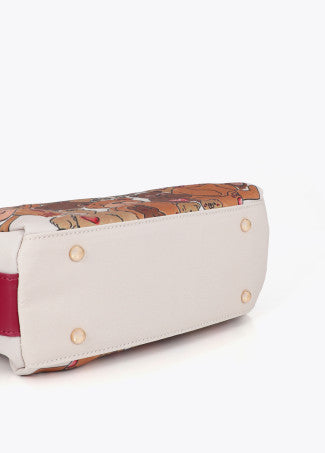 Neceser Estampado Personalizado Osos Crudo-Multicolo LF2612022
