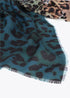 Fular Animal Print Degradado 100x200cm Crudo-Azul Lola Casademunt