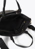 Bandolera Nylon con Parches Negro Lola Casademunt