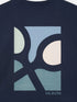 Silbon Camiseta Poster Raquetas Azul Marino