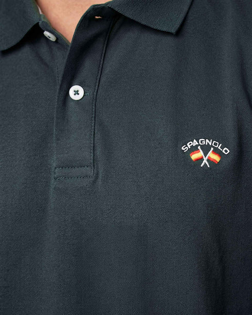 Polo Pique Liso Basico 000079 Spagnolo