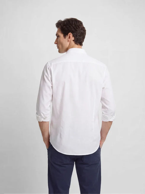 Silbon Camisa Sport Estructura Blanca