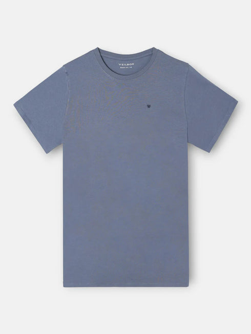 Silbon Camiseta Minilogo Azul Medio