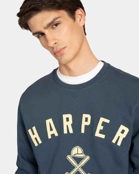 Harper & Neyer Sudadera New England Navy Gray 404326010.000480