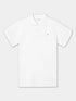 Silbon Polo Clasico Liso Blanco